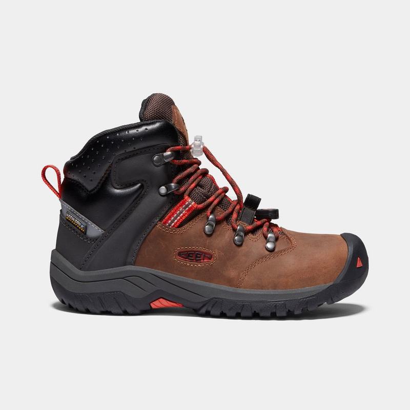 Botas De Nieve Keen Torino II Waterproof Para Niños Marrom/Negros - Botas Keen Mexico (769135-AXH)